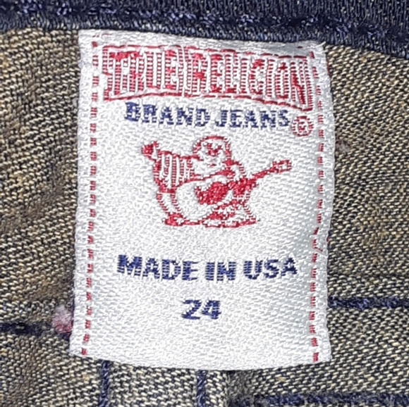 2 pair of true religion Jean's sz 24 - Picture 7 of 9